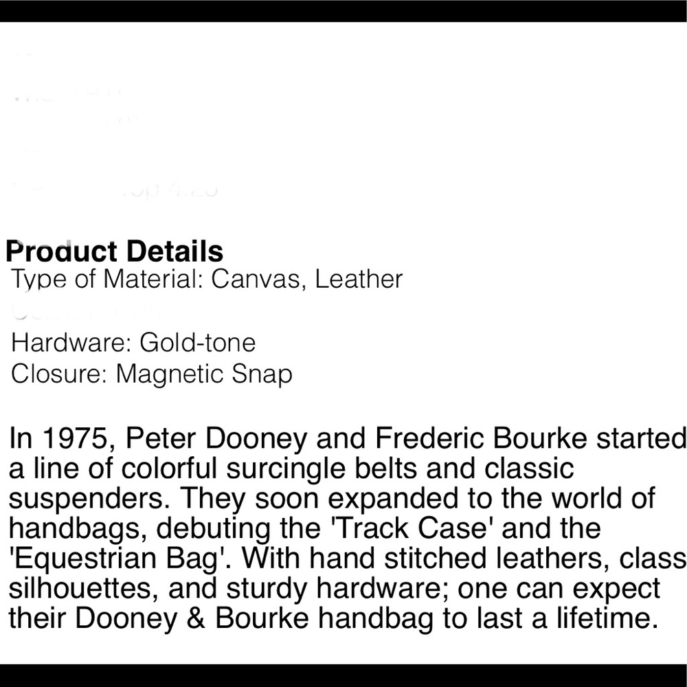 Dooney and Bourke anniversary edition - Picture 13 of 13